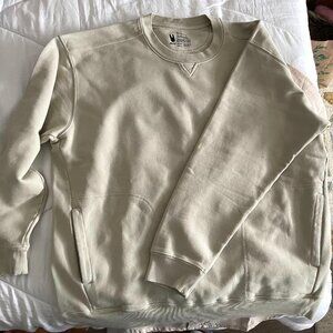 Unless Collective - French Terry Luxe Crew Sweatshirt - Grey (L)